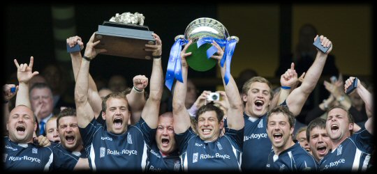 Royal Navy Rugby Union win Army Navy Match 2010